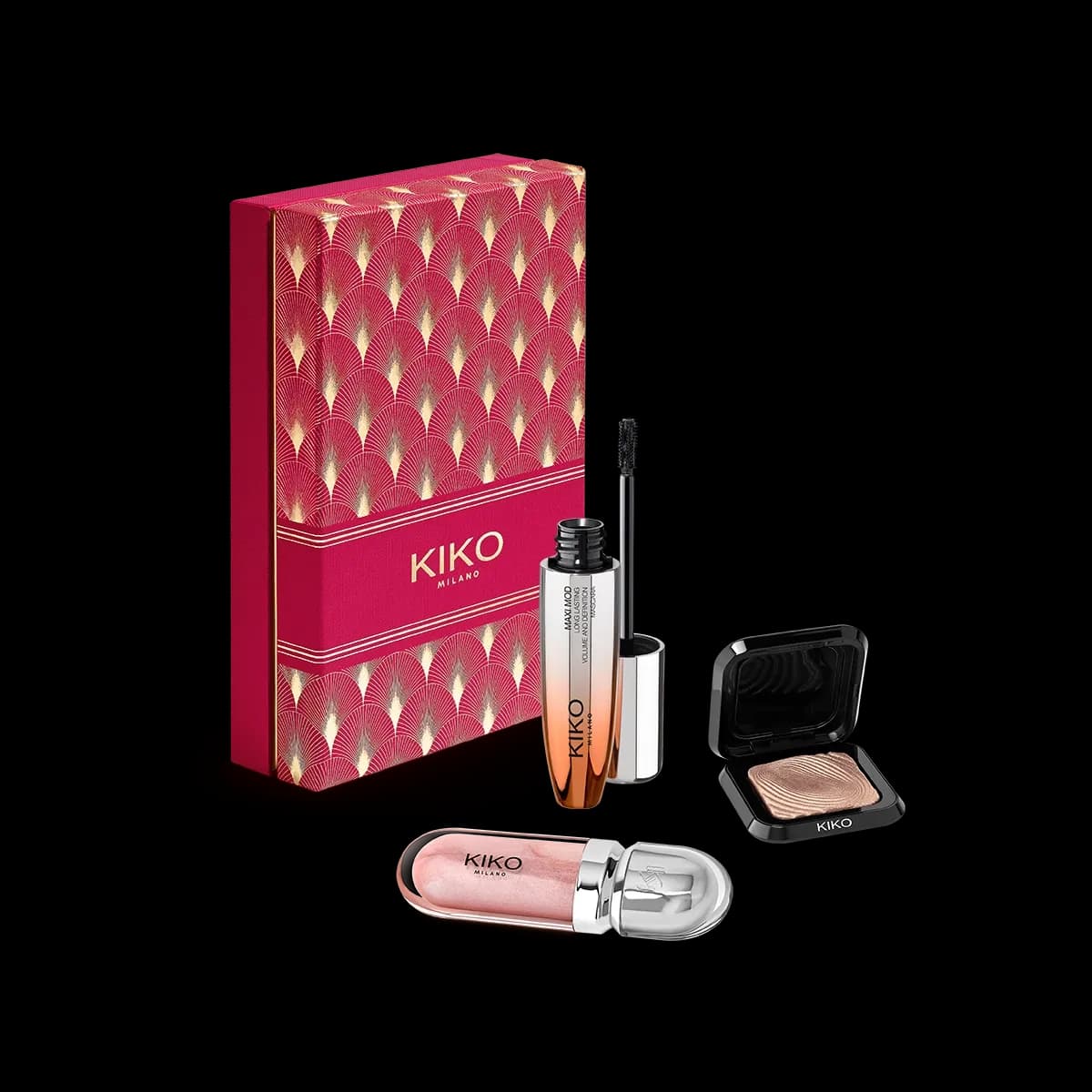 Twist 'N Twinkle Holiday Holly Jolly Trio Makeup Gift Set